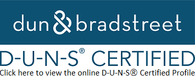 the D&B D-U-N-S® Certified logo